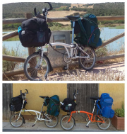 zaino brompton viaggio